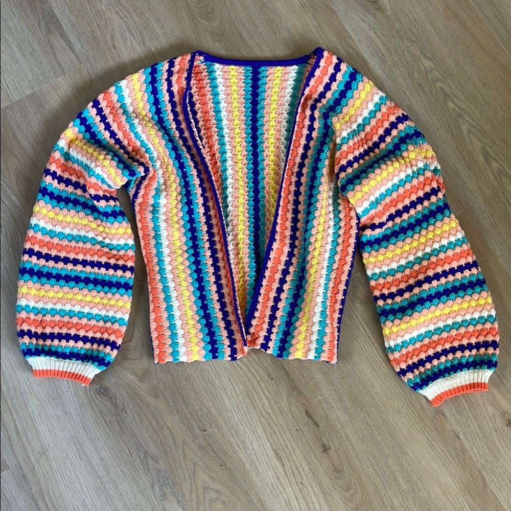 Colorful Striped Women's Sweater
